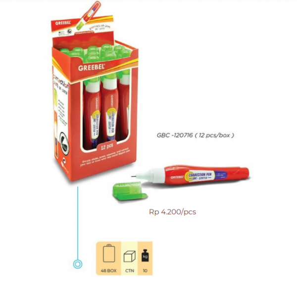 Produk Greebel Correction Pen